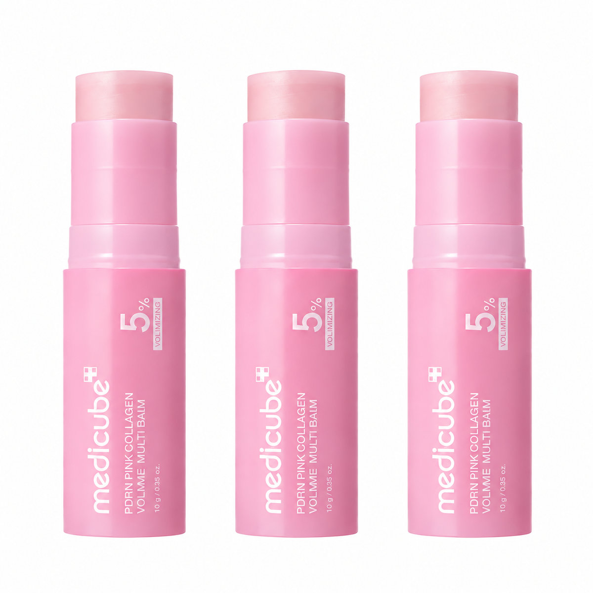 Baume multi-usage volumateur au collagène rose et PDRN