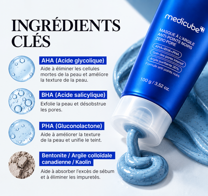 Medicube Zero Pore — Masque à la Boue Anti-Pores Obstrués