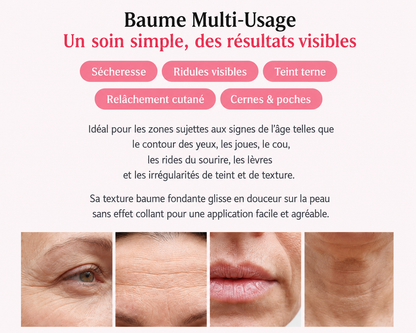 Baume multi-usage volumateur au collagène rose et PDRN