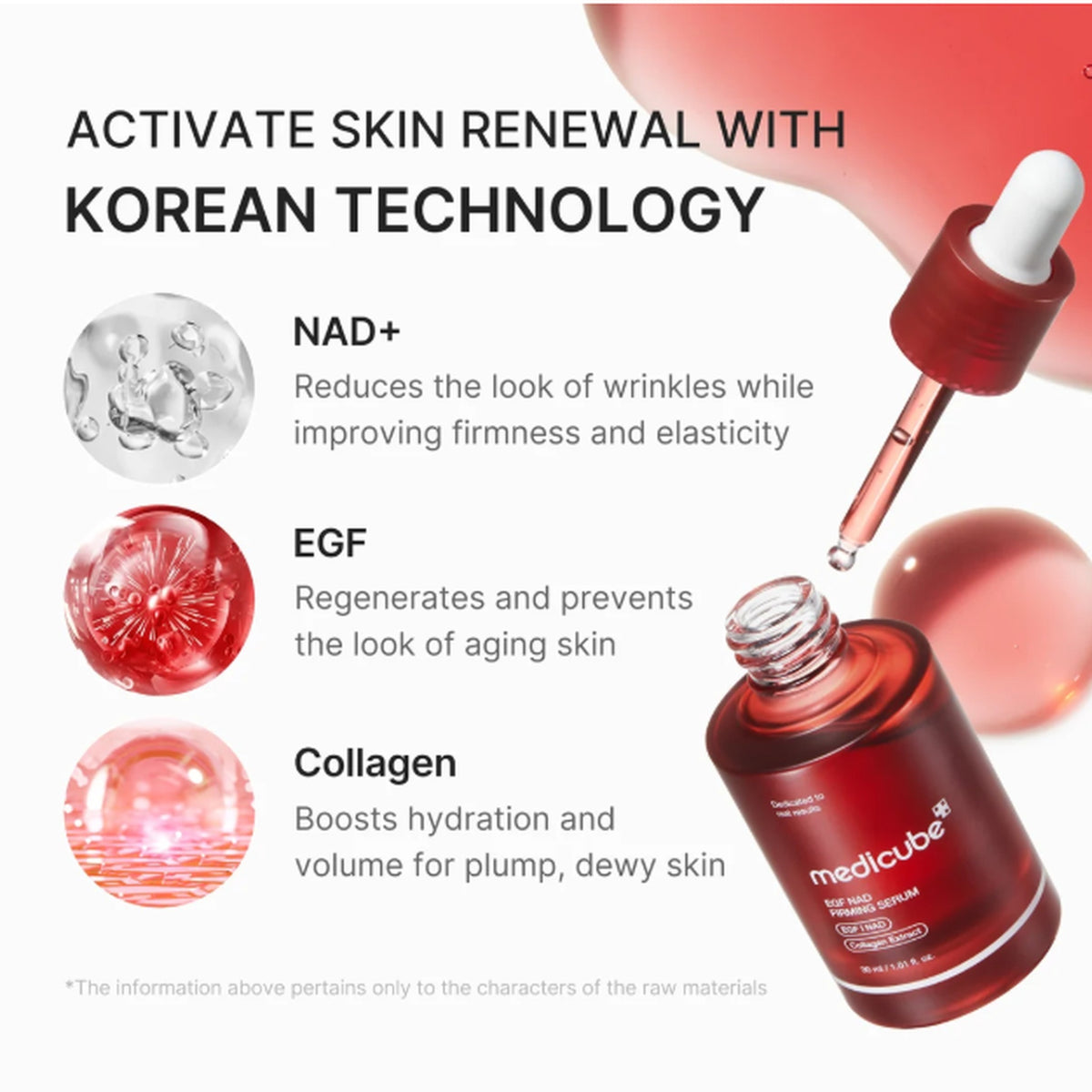 Medicube EGF NAD + Firming Serum