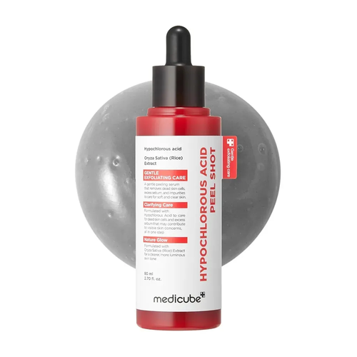 Medicube Peel Shot — Duo Exfoliant Visage & Corps à l'Acide Hypochloreux